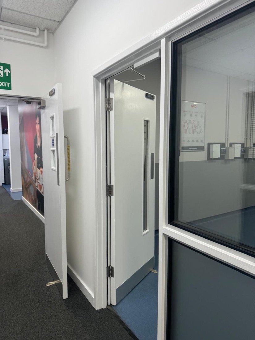 Refurbished commercial office interior by T & D Decorators