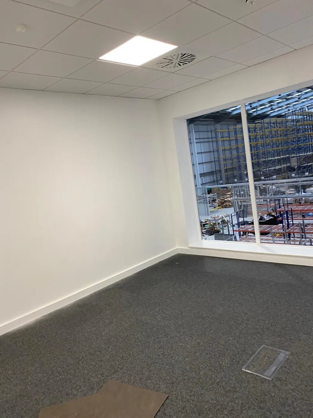 Recent commercial decorating project